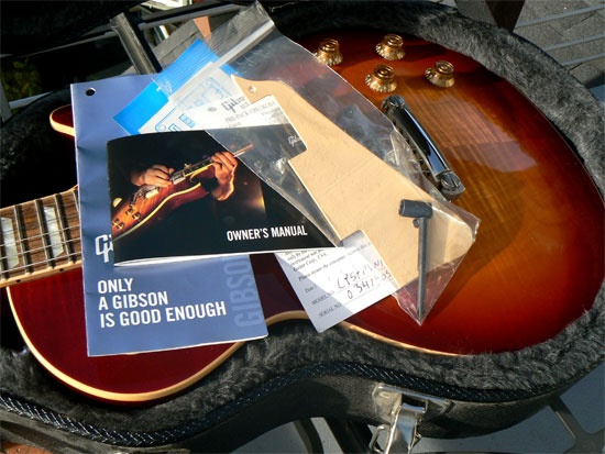 2005 Gibson Les Paul Standard Premium Plus, Heritage Sunburst